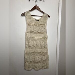 Abercrombie and Fitch women’s Crotchet swim coverup M/L